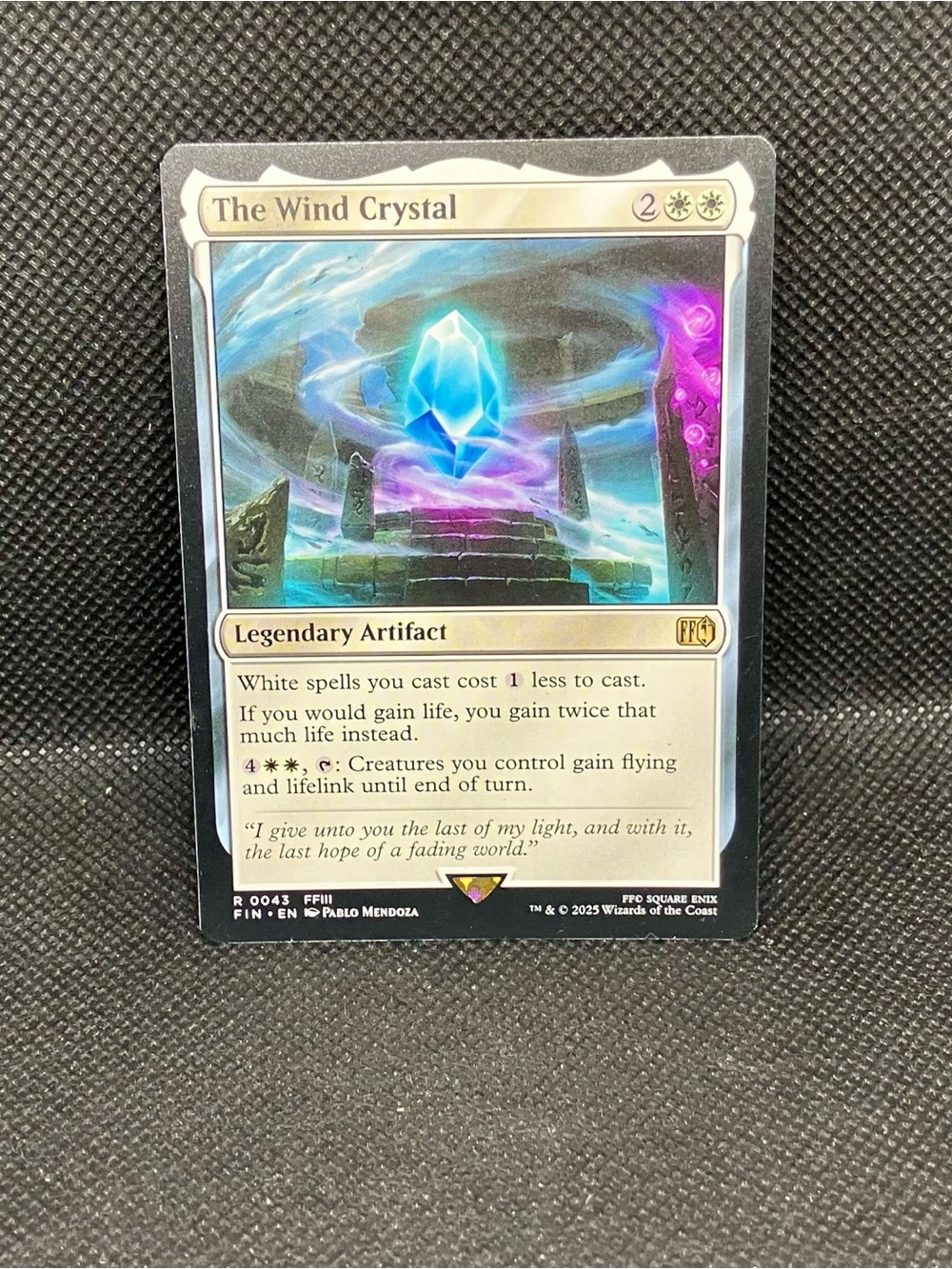 The Wind Crystal Final Fantasy Regular